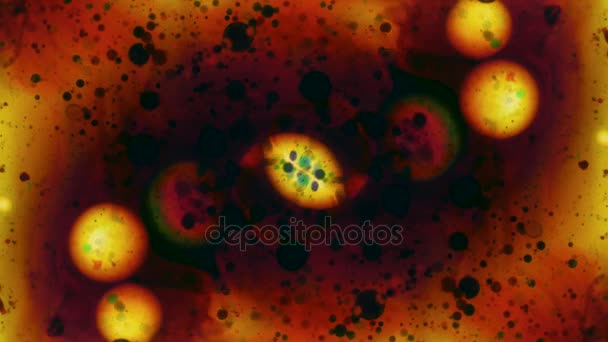 Modèles microscopiques de couleurs et de peintures 