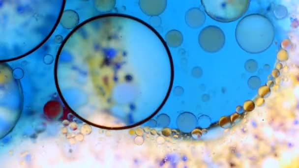 Modèles microscopiques de couleurs et de peintures 