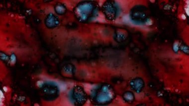 Mikroskobik desenleri, renkleri ve boyalar