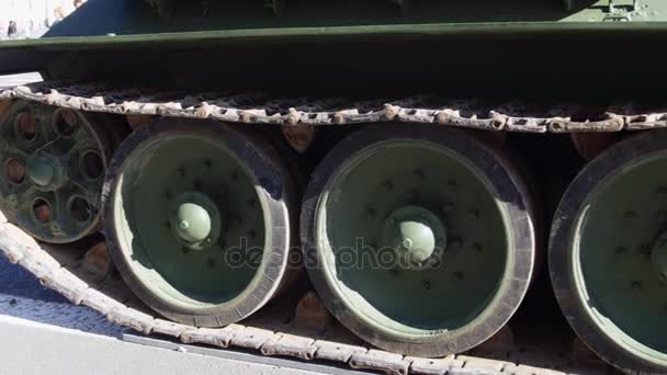 Tanque T-34 de Times of World War II — Vídeos de Stock