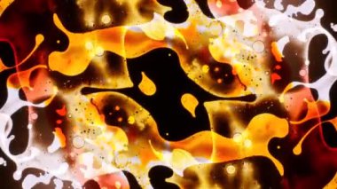 Fantastik desenler renkler ve boyalar