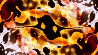 Fantastik desenler renkler ve boyalar