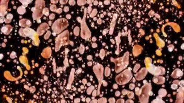 Fantastik desenler renkler ve boyalar