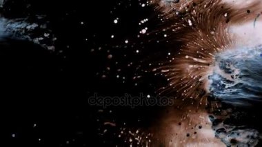 Fantastik desenler renkler ve boyalar