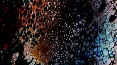 Fantastik desenler renkler ve boyalar