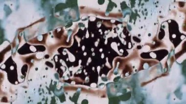 Fantastik desenler renkler ve boyalar