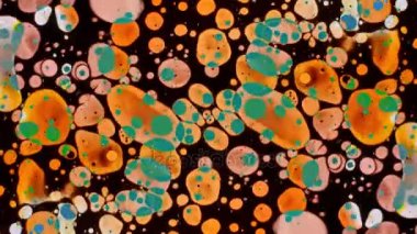 Fantastik desenler renkler ve boyalar