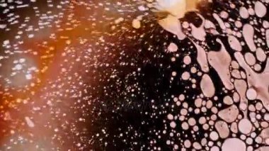 Fantastik desenler renkler ve boyalar