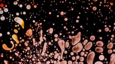 Fantastik desenler renkler ve boyalar