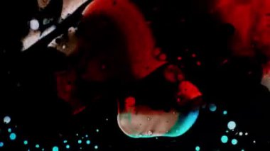 Fantastik desenler renkler ve boyalar