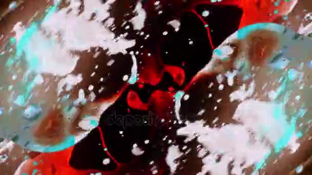 Fantastiques motifs de couleurs et de peintures 