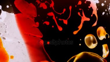 Fantastik desenler renkler ve boyalar