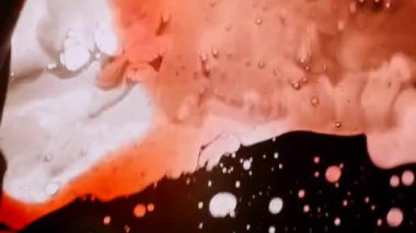 Fantastik desenler renkler ve boyalar