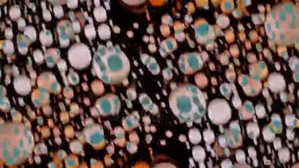 Fantastiques motifs de couleurs et de peintures 