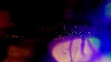 Kaleydoskop renk. Soyut Patterns.microscopic görünümü