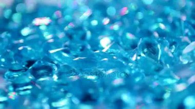 Aquamarine. Değerli Taşlar. Düşük Hareket.