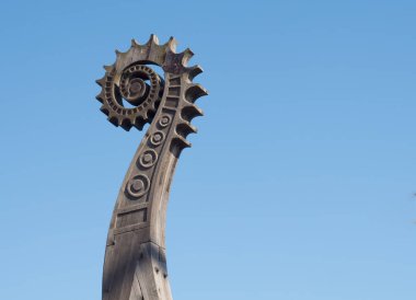 Viking gemisi ahşap burun