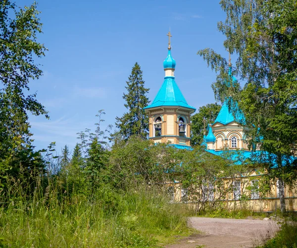 파란색 정교회 — 스톡 사진