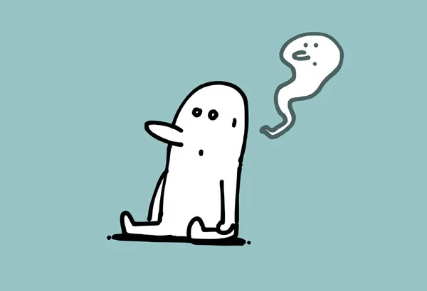 Onun vücudundan dışarı basit adamın ruhu.