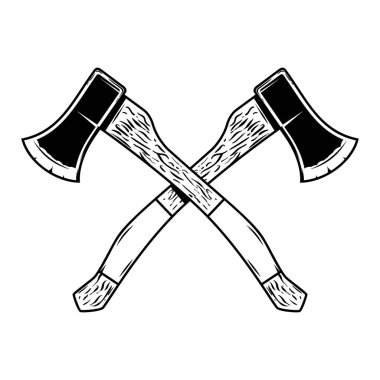 Beyaz arka plan üzerinde izole çapraz eksen. 