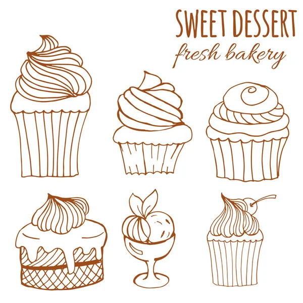 şekerli tatlı, taze ekmek, arka plan çizilmiş kek, kek, menüler, Davetiyeler, afiş