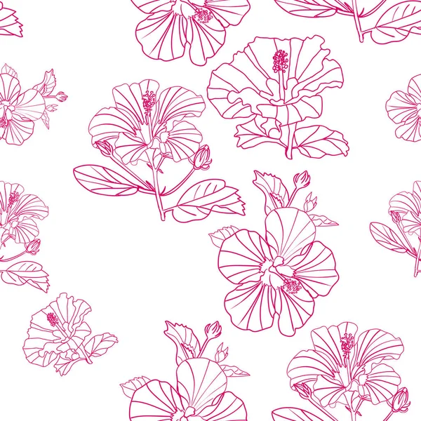 vektör sorunsuz çiçek desenli boyalı çiçek, kumaş, kağıt