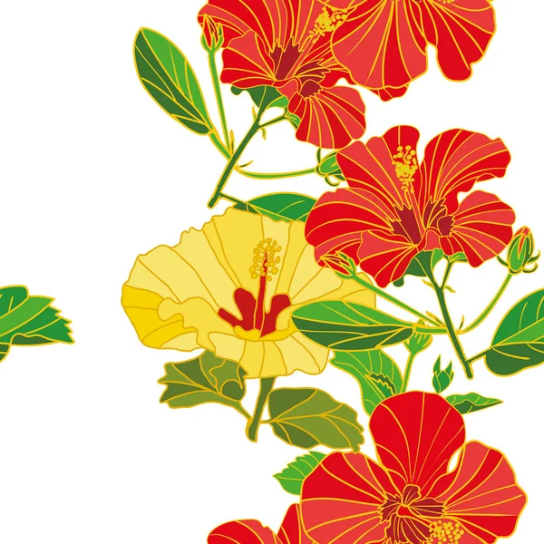 vektör sorunsuz çiçek desenli boyalı çiçek, kumaş, kağıt