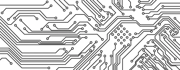 Vektör devre kartı arka plan teknolojisi, illüstrasyon