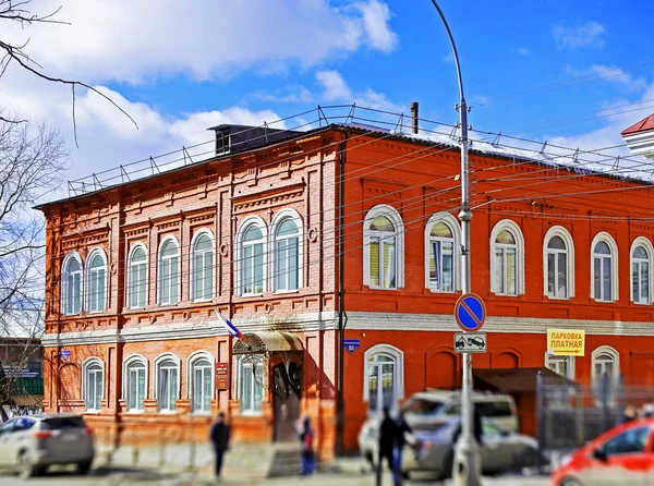 Perm.Buildings 및 거리 — 스톡 사진