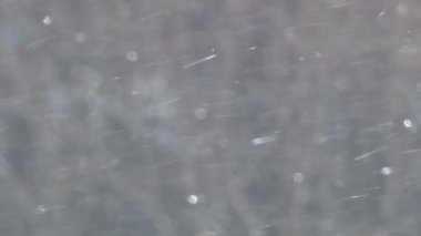 Güneşli kar yağışı. Kar ve kış rüzgar