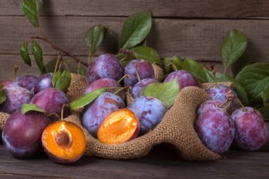 Erik çul ahşap zemin üzerine