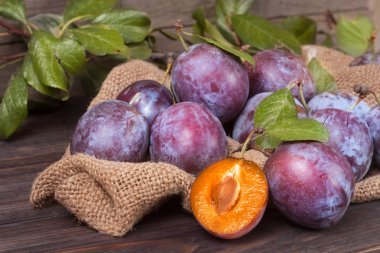 Erik çul ahşap zemin üzerine