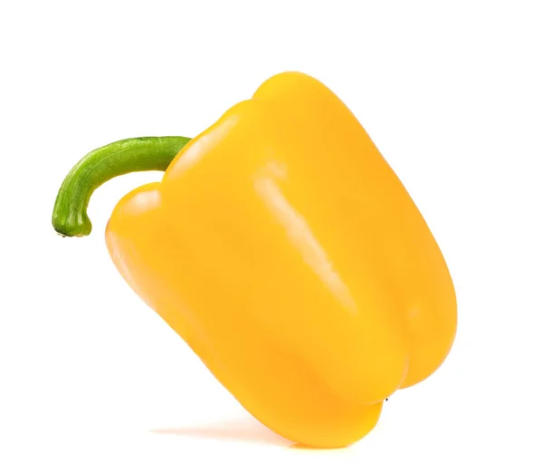 Yellow sweet pepper isolated on white background — Stock Photo, Image