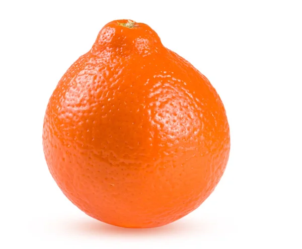Mandarina naranja o Mineola aislada sobre fondo blanco — Foto de Stock
