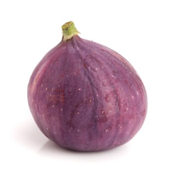 Beyaz arka plan üzerinde izole incir meyve