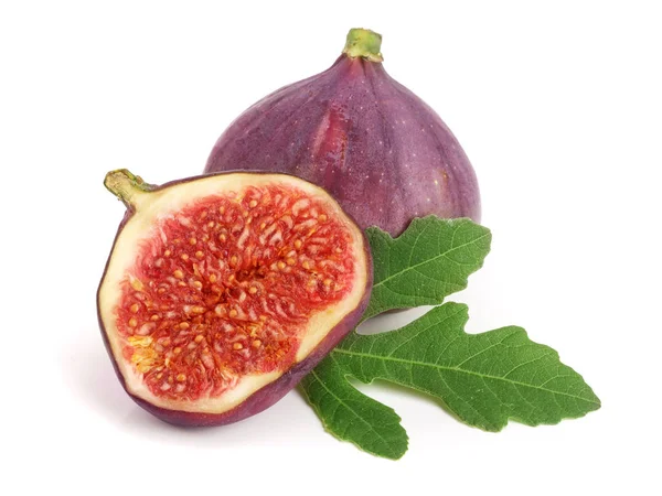 incir meyve ile izole üzerinde beyaz arka plan bırakır