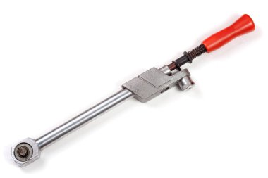 Beyaz bir arka plan üzerinde izole yeni tork anahtarı