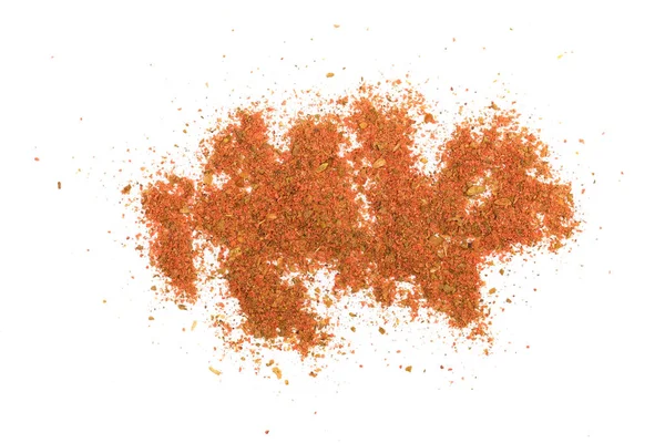 Gemengde specerijen geïsoleerd op een witte achtergrond. Knoflook venkel paprika wortelen peper peterselie, Marjolein, basilicum, selderij, UI — Stockfoto