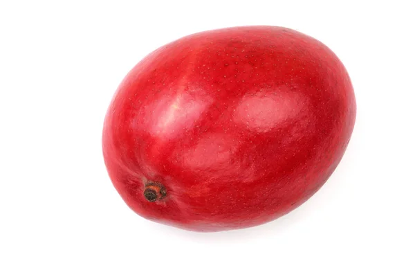 Mango vrucht geïsoleerd op een witte achtergrond close-up zonder schaduw — Stockfoto