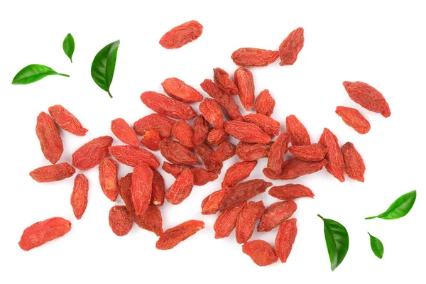 Dried goji berries Isolated on white background — Stock Photo, Image