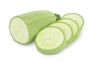 kabak ya da ilik kırpma yolu ve tam derinlik ile beyaz arkaplanda izole