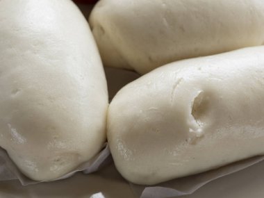 Mantou Çince buns atmak