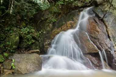 Chao Phraya Nehri'nin, gündoğumu, Bangkok, Tayland