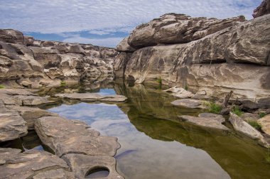 Tayland Grand kanyon / taş Dağı'nda Sam Phan Bok