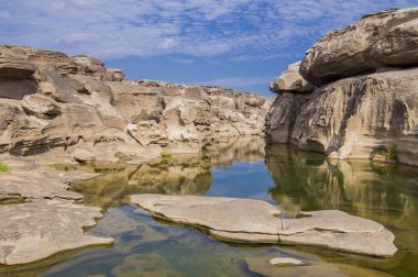 Tayland Grand kanyon / taş Dağı'nda Sam Phan Bok