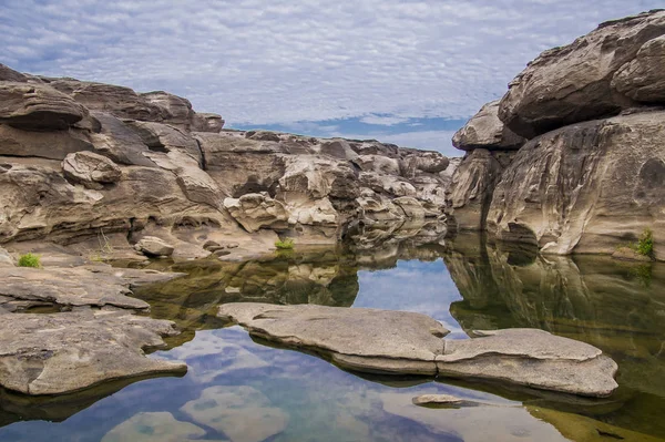 Tayland Grand kanyon / taş Dağı'nda Sam Phan Bok