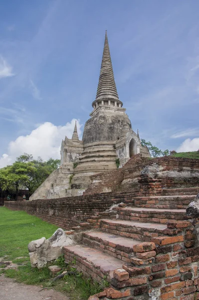 Wat Phra Sri Sanphet, parc historique d’Ayutthaya — Photo
