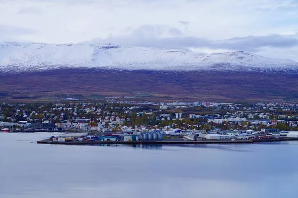 Norge Skandinavien Mars 2018 Utsikt Över Det Norska Havet Bakgrunden — Stockfoto