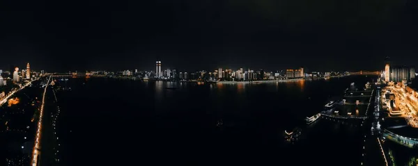 night view of the city of barcelona