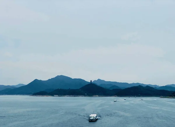 stock image beautiful view of the sea and the sky